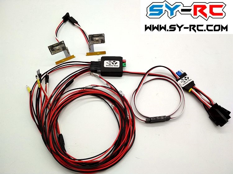 rc car led system